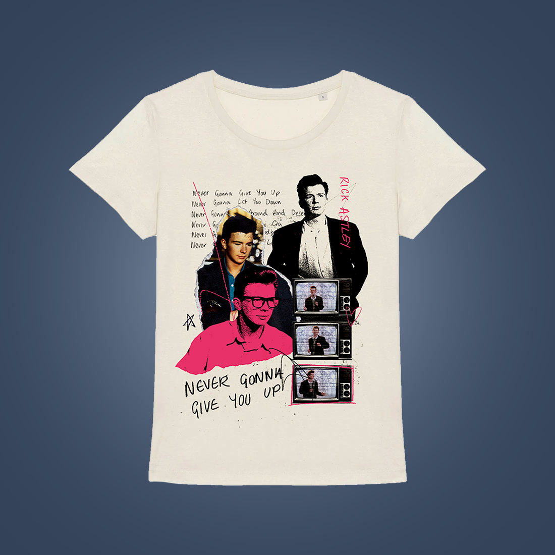 NGGYU Collage Ladies T-Shirt Natural