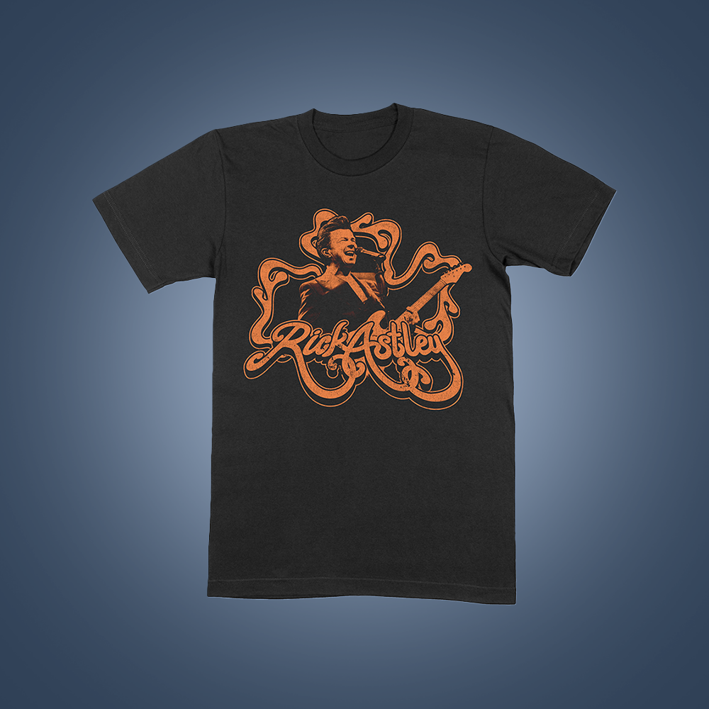 Retro Frame Summer Tour T-Shirt Black