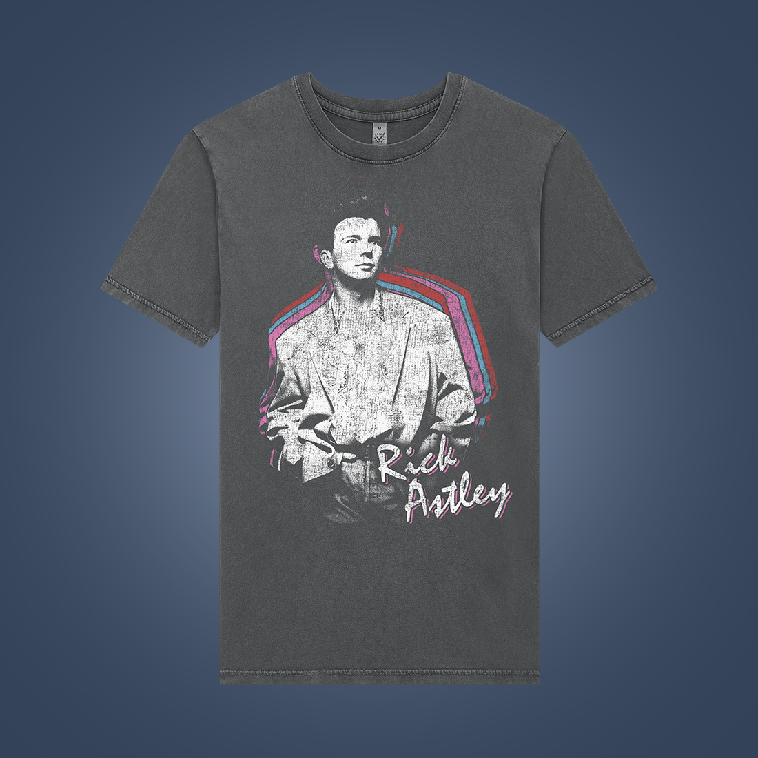 Retro Rick Washed Grey