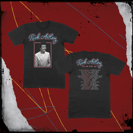 Are We There Yet Black Tour T-Shirt