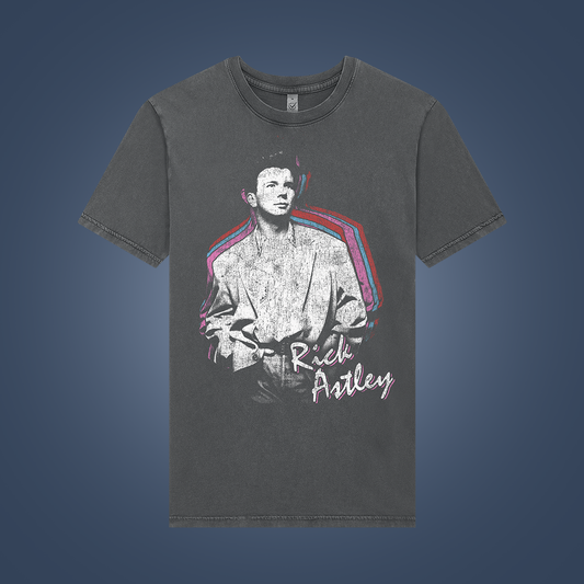 Retro Rick Washed Grey